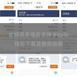 比特派多语言支持 Bitpie钱包下载及使用指南