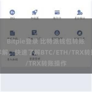 Bitpie登录 比特派钱包转账教程详解，快速了解BTC/ETH/TRX转账操作