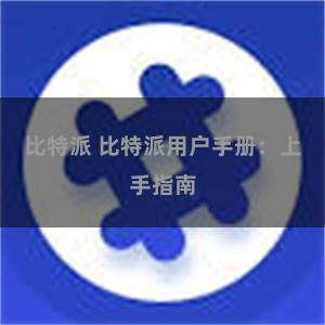 比特派 比特派用户手册：上手指南